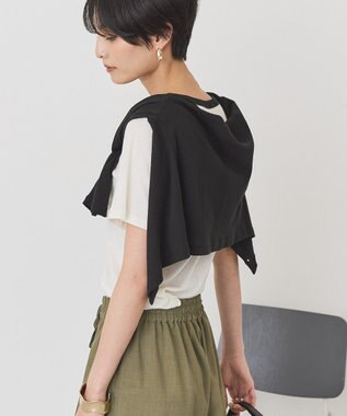 AMERICAN HOLIC 【２点セット】リンガーＴシャツ＋カーディガン Off White