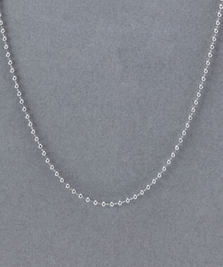 Phoebe 【金属アレルギー対応】ドットラインチョーカー　シルバー/ニッケルフリー/41.5cm シルバー