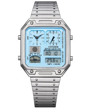 CITIZEN 【PLAYGROUND Edition 特定店限定モデル】サーモセンサー 数量限定 JG2120-73L シルバー
