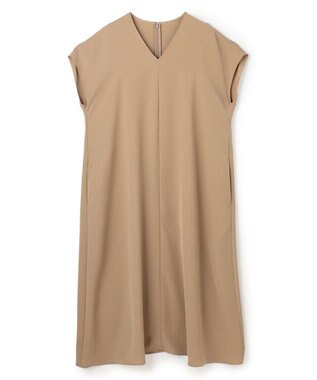 BEIGE， VIRGILE / Vネックリラックスワンピース Mocha