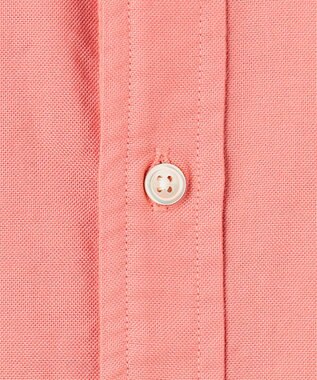 J.PRESS MEN バックブルバンドカラーシャツ ライトオレンジ系