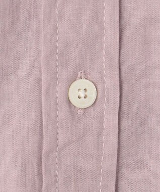 JOSEPH HOMME 【LEON 掲載】リネンストレッチブロード レギュラーカラーシャツ ローズ系