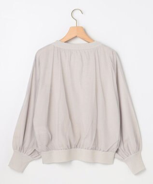 組曲 S 【WEB限定】チュールニット×リバーシブルスカート セット ライトグレー系