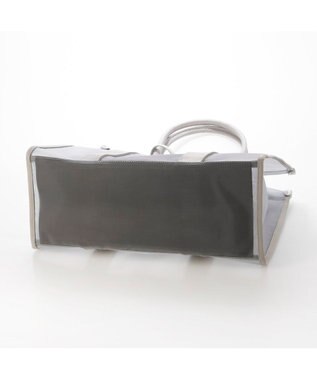 UNBILLION カシュカシュ cachecache / チュールメッシュスクエアビッグトート ライトグレー