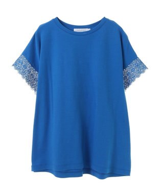 AMERICAN HOLIC レーススリーブカットプルオーバー Blue