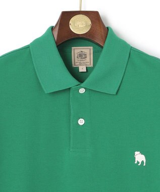 J.PRESS MEN 【大人気】アメリカンコットンンバックブル ポロシャツ グリーン系