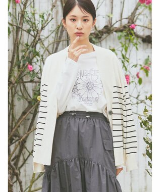 earth music&ecology ＵＶカット加工　ＢＩＧカーディガン