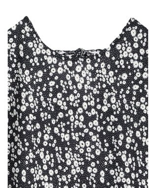 Green Parks ・ＲＡＹ　ＣＡＳＳＩＮ　フラワーｐｔナローワンピース Black