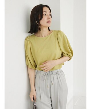 Green Parks 袖ボリュームカノコプルオーバー Green