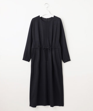 自由区 【カタログ掲載】TWダンボールジャージ ワンピース ネイビー