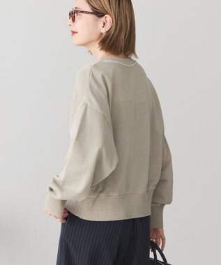 AMERICAN HOLIC ピグメント裏毛プルオーバー Gray Beige