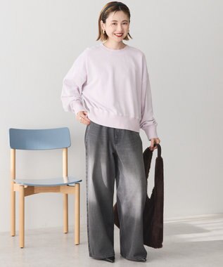 AMERICAN HOLIC ピグメント裏毛プルオーバー Lavender