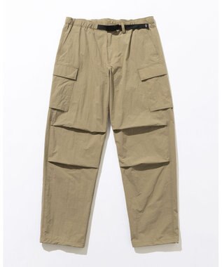 JOSEPH ABBOUD MOUNTAIN 【ユニセックス・ECO撥水/抗菌性/軽量】タスランワッシャー クライミングカーゴ パンツ ベージュ系