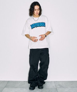 WEGO プランプロゴグラフィックBIGT（S） ホワイト