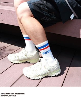 PW CIRCULUS 〈Pepsiコラボ〉【UNISEX】オリジナルソックス ホワイト系