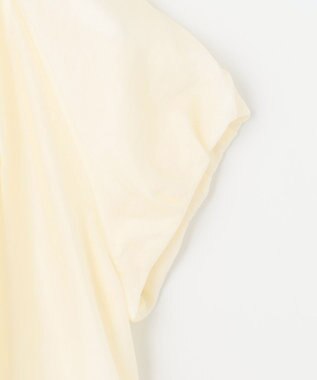 23区 S 【SLOW/一部店舗限定】ブライトヴィンテージクロス タック ブラウス アイボリー系