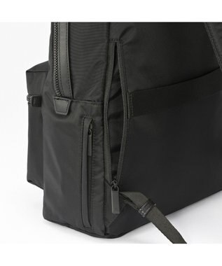 ACE BAGS & LUGGAGE ace. レノウ ビジネスリュック A4サイズ 13.3インチPC収納 2気室 ミニポーチ 20101 エース ジェットブラック