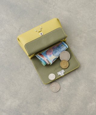 IACUCCI 【バイカラー】アバ ウォレット CERVO イエロー