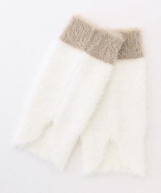 steppi 【洗える】ファー レッグウォーマー