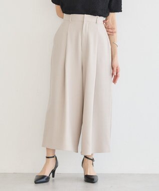 earth music&ecology クロップドパンツ Beige