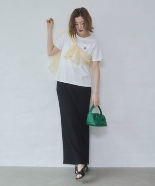 WEGO 【SMLサイズ展開】U.S. POLO ASSN.別注コンパクトTシャツ ホワイト