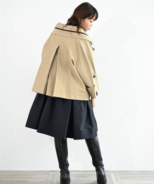 FORFORMO Deformation Wide Trench Coat デフォメーションワイドトレンチコート ベージュ