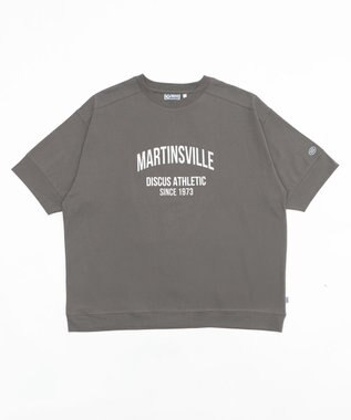 WEGO 【綿100%/MLサイズ展開】DISCUS　ルーズカレッ１００％ スミクロ