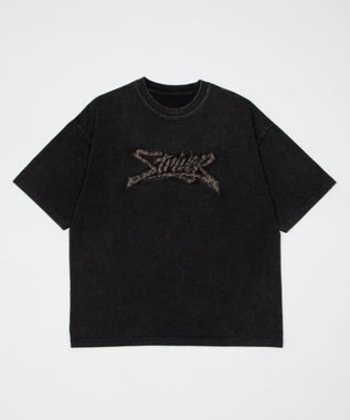 WEGO 【ユニセックス着用ITEM//MLサイズ展開】接触冷感グラフィックBIG　T（SS） ブラックその他