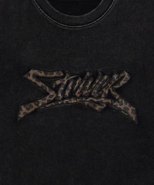 WEGO 【ユニセックス着用ITEM//MLサイズ展開】接触冷感グラフィックBIG　T（SS） ブラックその他
