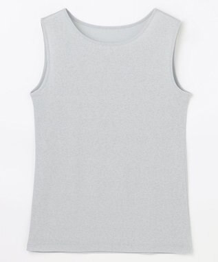 ANY L 【2SET】ツインセットヘンリーネックタンクトップ ブルー×グレー