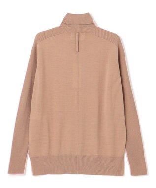 BEIGE， 【洗える】LA MONNAIE / タートルネックニット Pink×Taupe