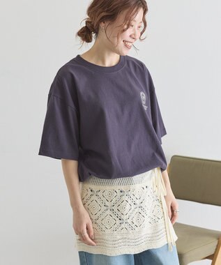 AMERICAN HOLIC 【BEVERLY HILLS POLO CLUB】バックプリントTシャツ Navy