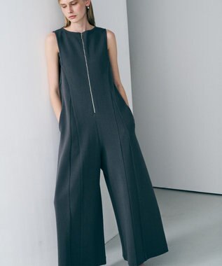 uncrave スムースニット オールインワン スレート