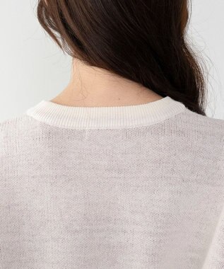 WEGO 【洗える】グラフィックニットBIGプルオーバー 柄8