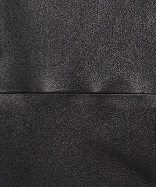JOSEPH 【FOUNDATIONS】【AW23】レザーストレッチ　スリムフィットトラウザーズ Black