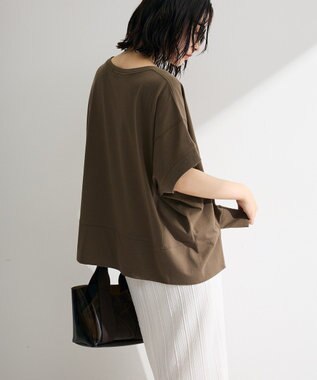 Green Parks 楽しゃれカットプルオーバー Khaki