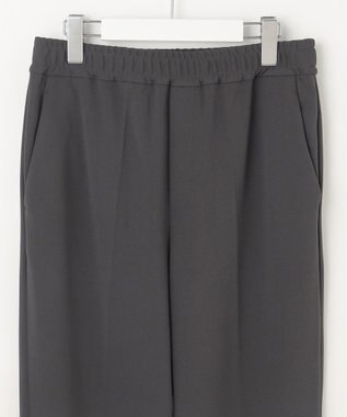 23区GOLF 【WOMEN】キレイ目ジャージーゴルフパンツ グレー系