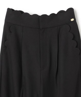 TOCCA 【百田夏菜子さん着用】【消臭】BABY SCALLOP PANTS パンツ ブラック系