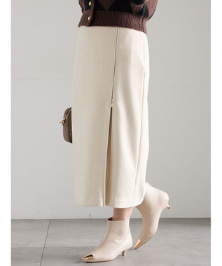 Te chichi スエードサイドZIPスカート