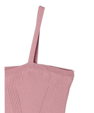 Green Parks ■ＥＳＣＡＲ　２ｗａｙ　ｗーｚｉｐ　ニットキャミ Pink