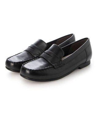 ing <ing>【WEB限定】【サスティナブルシリーズ】モカコインローファー ブラック