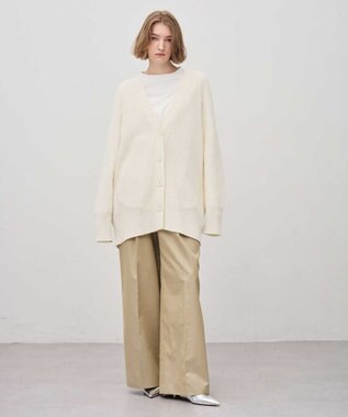 uncrave チャンキーニット カーディガン オフ