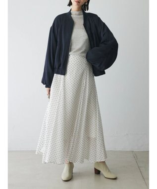 Green Parks AnriettMusee ＭＡ－１ブルゾン Dark Navy