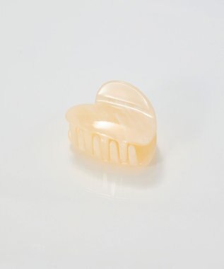 Phoebe マーブルハートバンスクリップ　ホワイト ホワイト