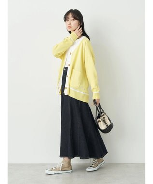 earth music&ecology デニムマーメイドスカート Dark Indigo