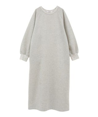 AMERICAN HOLIC ラメスウェットワンピース Light Gray Mixture