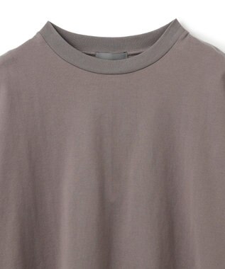 uncrave 【佐藤晴美さん着用・洗濯機洗い可】プレーンストレッチ ビッグTシャツ トープ（佐藤晴美さん着用）