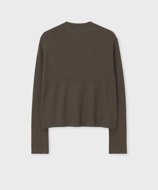 Paul Smith Number Floral プルオーバー コンビ ニット カーキ