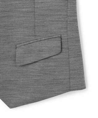 JOSEPH HOMME スプリングウールジャージー   ジレ ライトグレー系