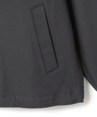 UNFILO MENS 【男女兼用】フラノライク ショートブルゾン [24年秋冬商品] チャコール グレー